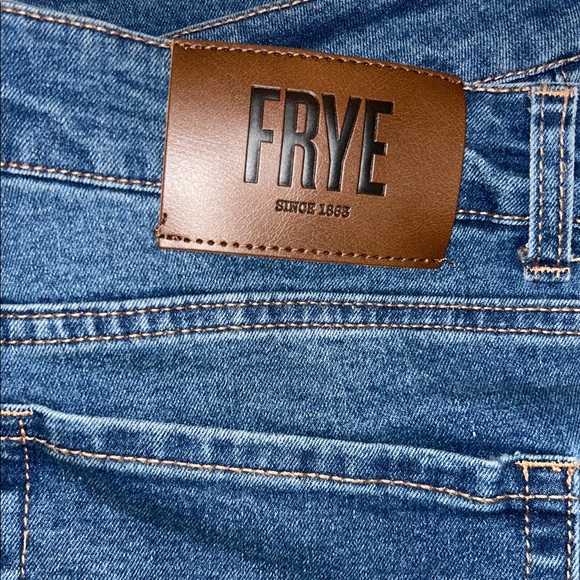 Frye Amari High-Rise Cropped Jeans 12/31 Dark Wash NWT - Picture 7 of 10